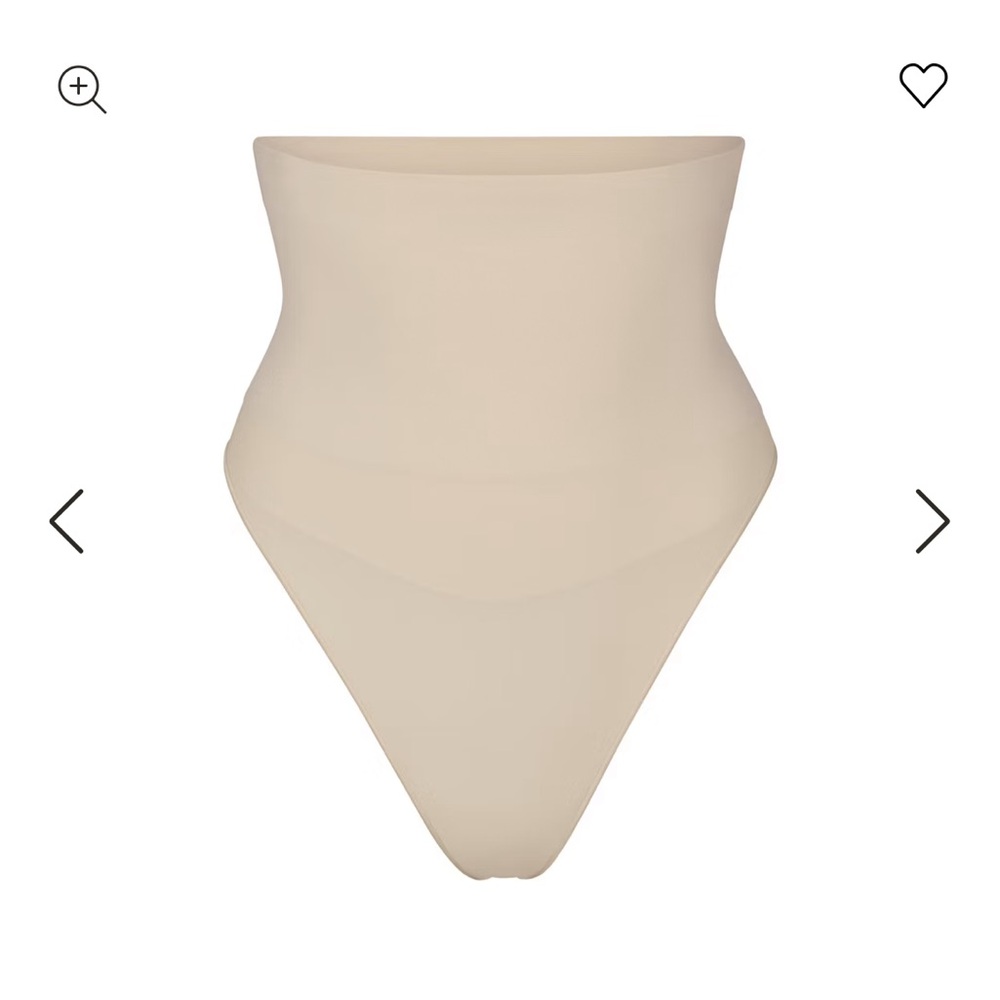 SKIMS, Sculpting High-Waist Thong, SAND